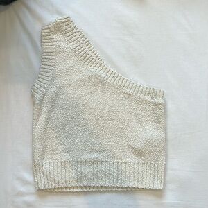 Madewell Knit One Shoulder Top